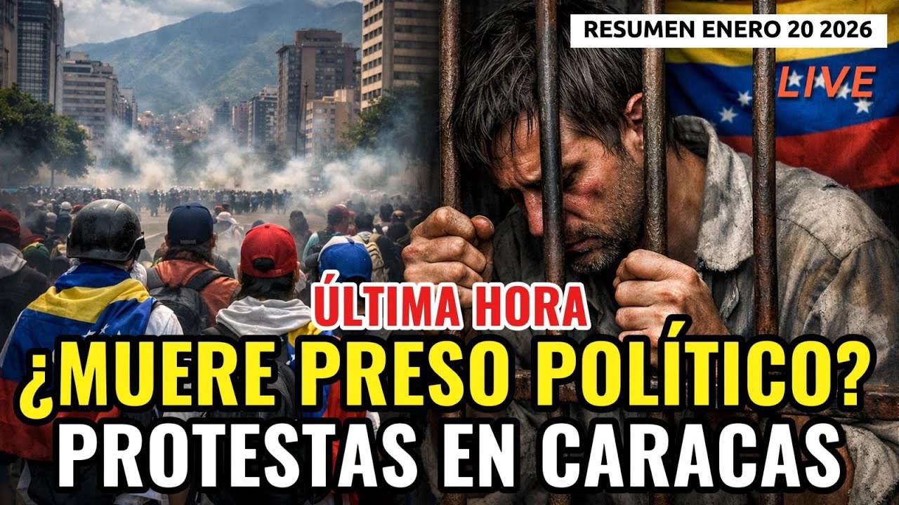 Denuncian muerte de preso político y estallan protestas: Alerta en Venezuela