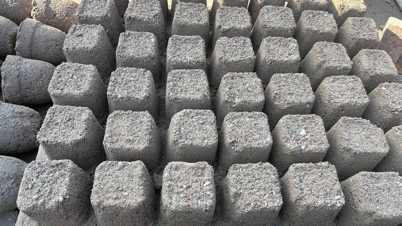New Crunchy Red Gritty Texture Only Dry Floor Crumbling #insane #clay #asmr 