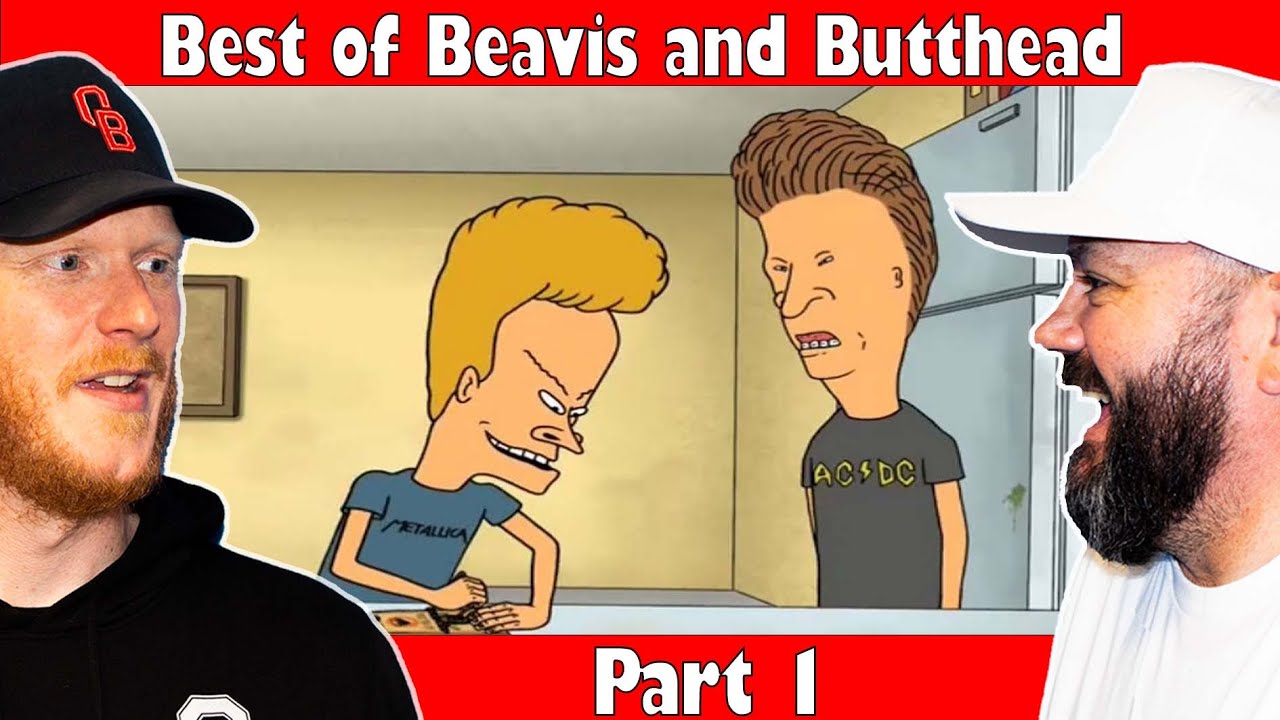 Best of Beavis and Butthead Part 1 REACTION | OFFICE BLOKES REACT!!