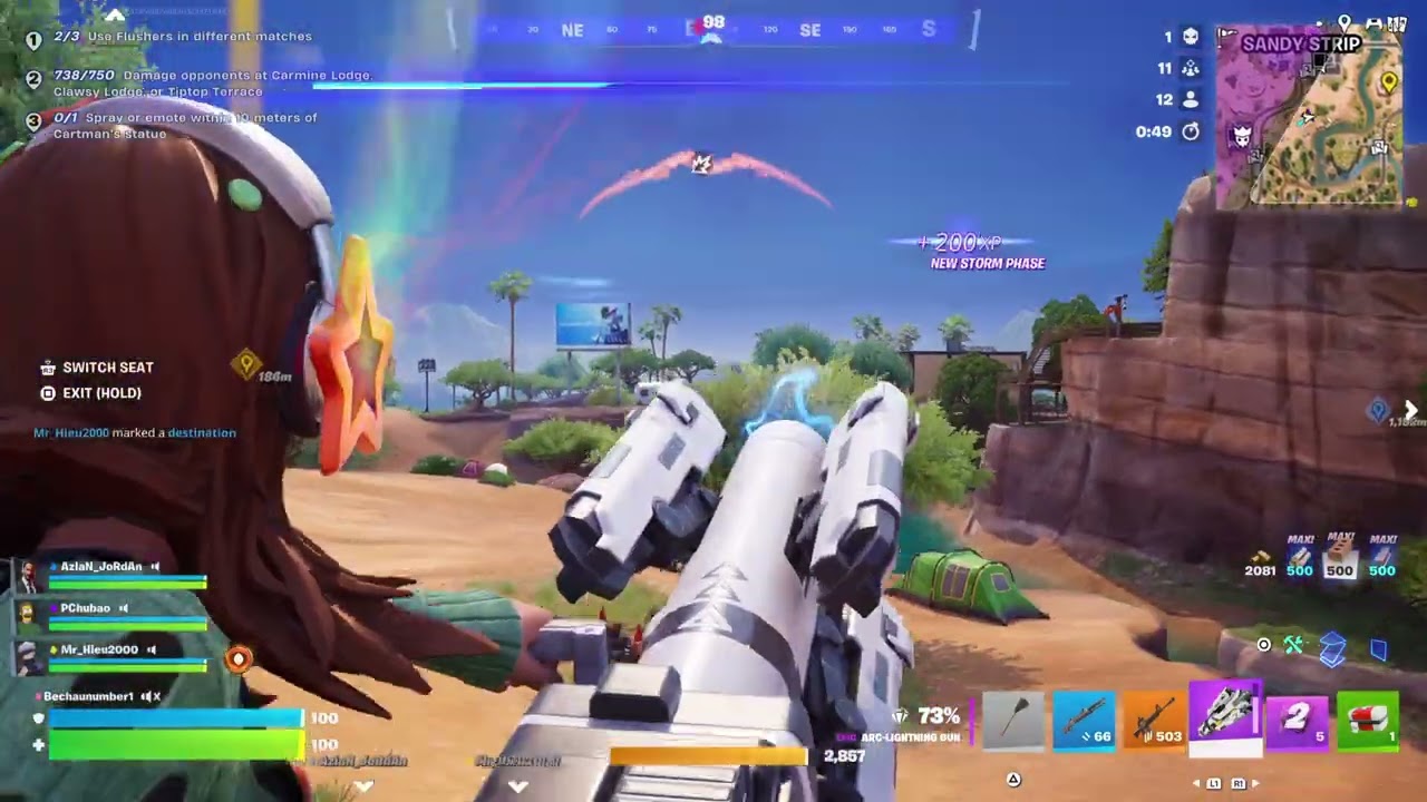 Fortnite Victory Royal #16 Squad A