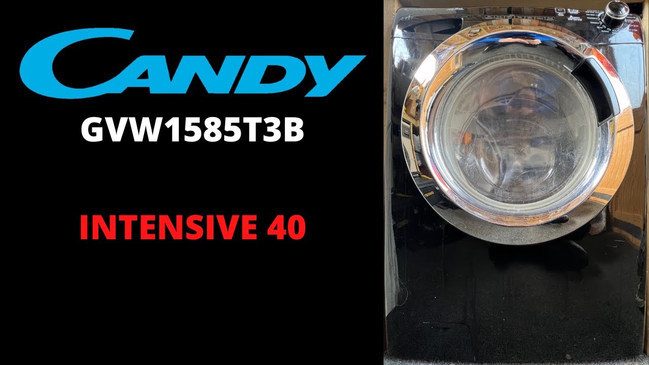 Candy Alisè GVW1585TC3B Washer Dryer - Intensive 40