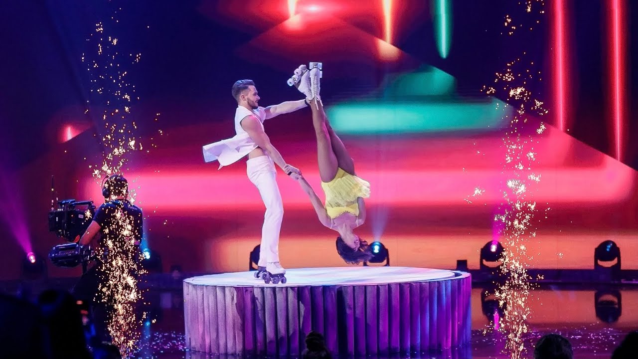 Roller skating duo «Stardust» - Ukraine Got Talent 2021 Finals (Live)