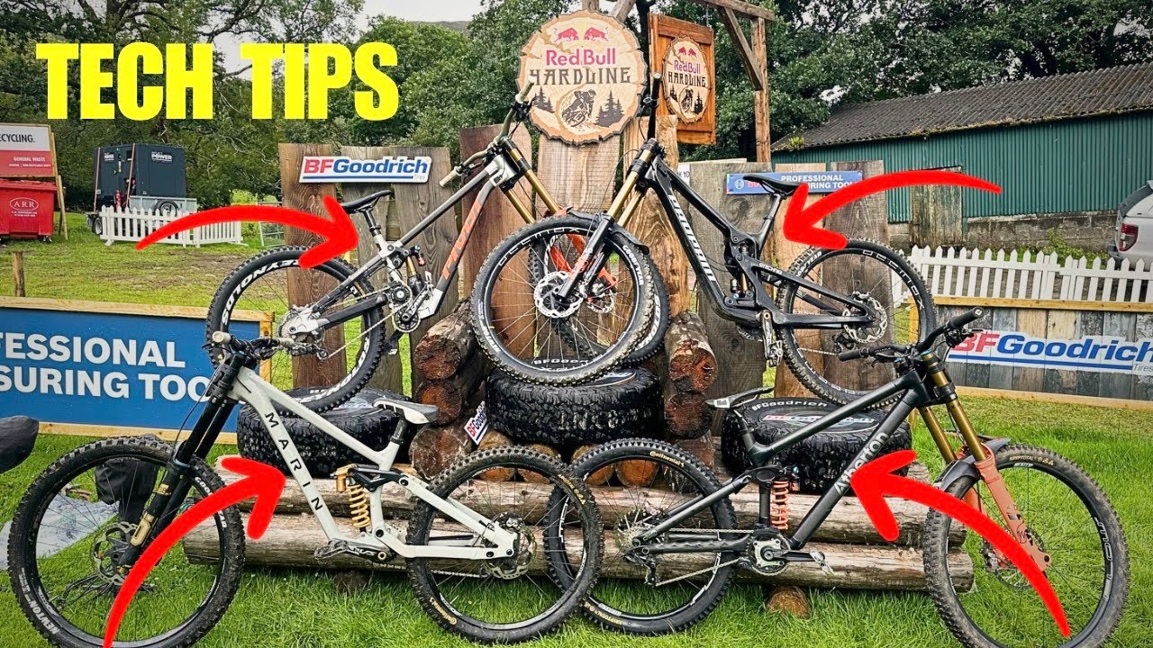 Red Bull Hardline 2023 - BIKE CHECKS & TECH TALK