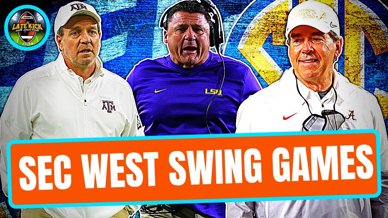 SEC West Biggest Swing Games In 2021 (Late Kick Cut)