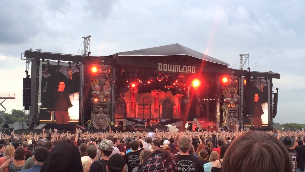 Avenged Sevenfold Intro - Download Festival 2014