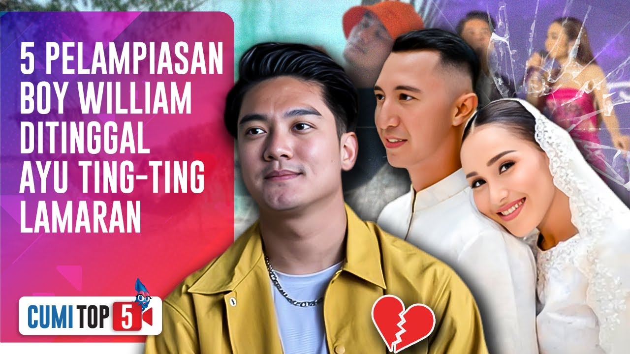 5 Pelampiasan Boy William Ditinggal Ayu Ting-Ting Lamaran : Oplas Hidung 1,1 Miliar! | CUMI TOP 5