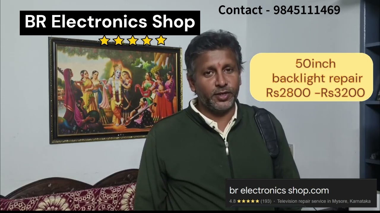 Lowest price for LED TV repair in Mysore with Warranty.