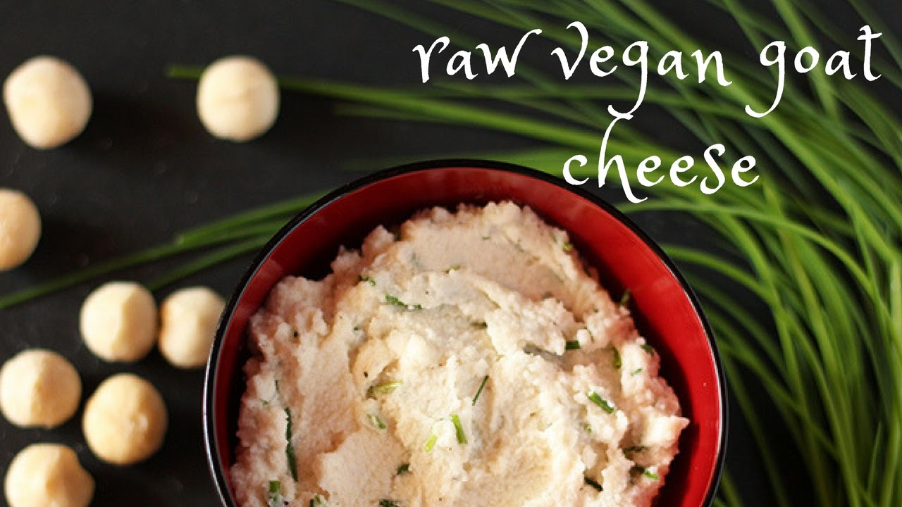 How to make RAW VEGAN goat cheese