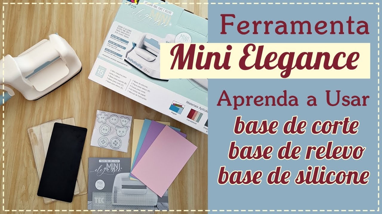 APRESENTANDO Mini Elegance - Toke e Crie - Aprenda a Usar