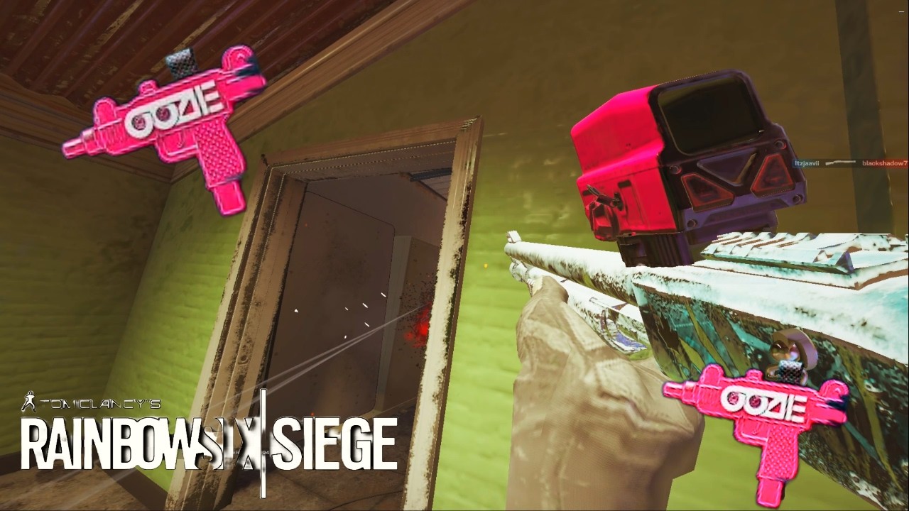 DESTROYING WITH THE OOZIE CHARM  IN RAINBOW SIX SIEGE...
