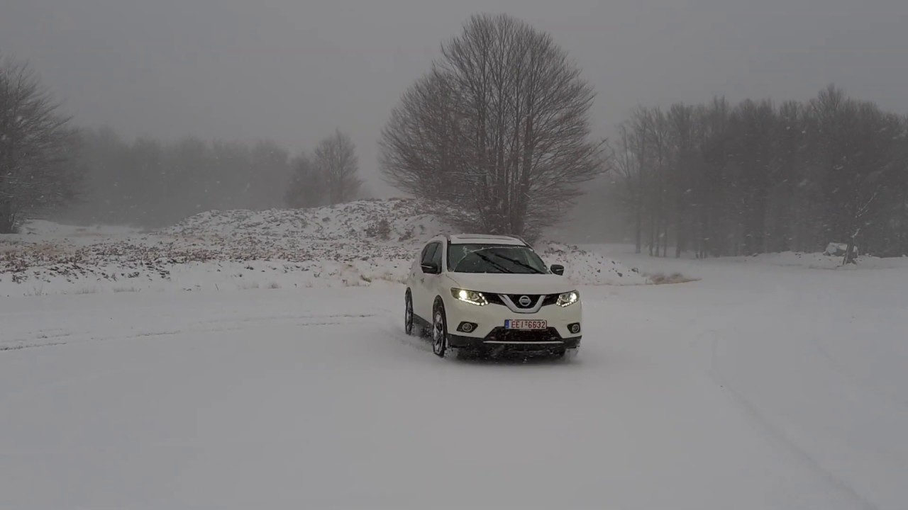 NISSAN X-TRAIL T-32 4x4i 1.6dci snow drift Vasilitsa Grevena