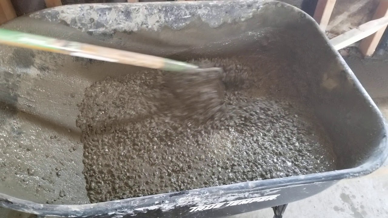 BDS ASMR: Mixing, Pouring And Leveling Concrete With Harold The Handyman