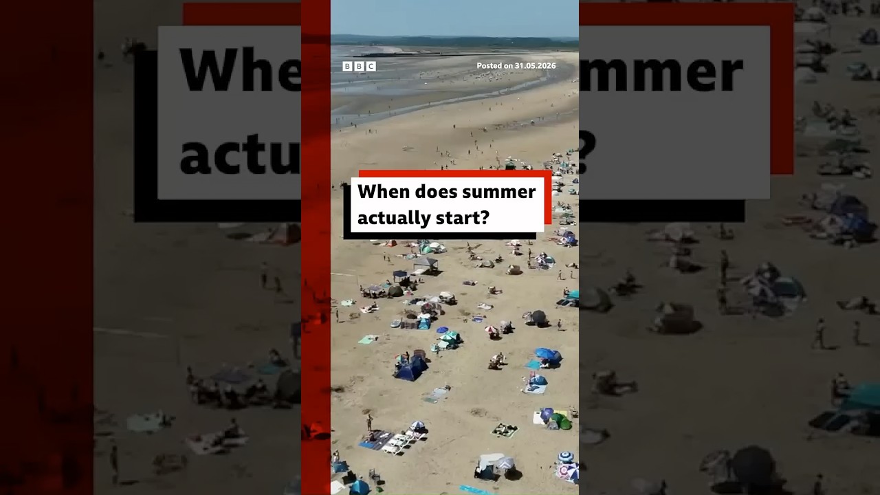 When does summer actually start? #Weather #News #BBCNews