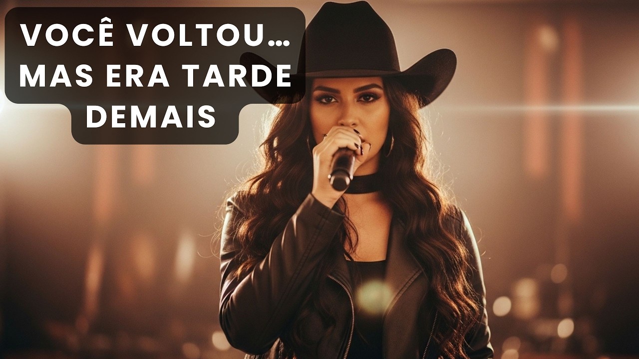 Você Voltou… Mas Era Tarde Demais 💔 | Sertanejo Feminino