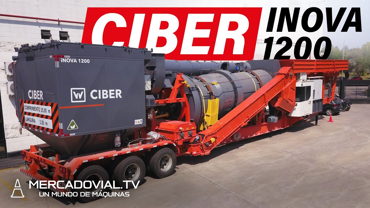 CONTACTO Planta de Asfalto Móvil CIBER iNOVA 1200 80-120 t/h | Wirtgen Group | Mercado Vial TV
