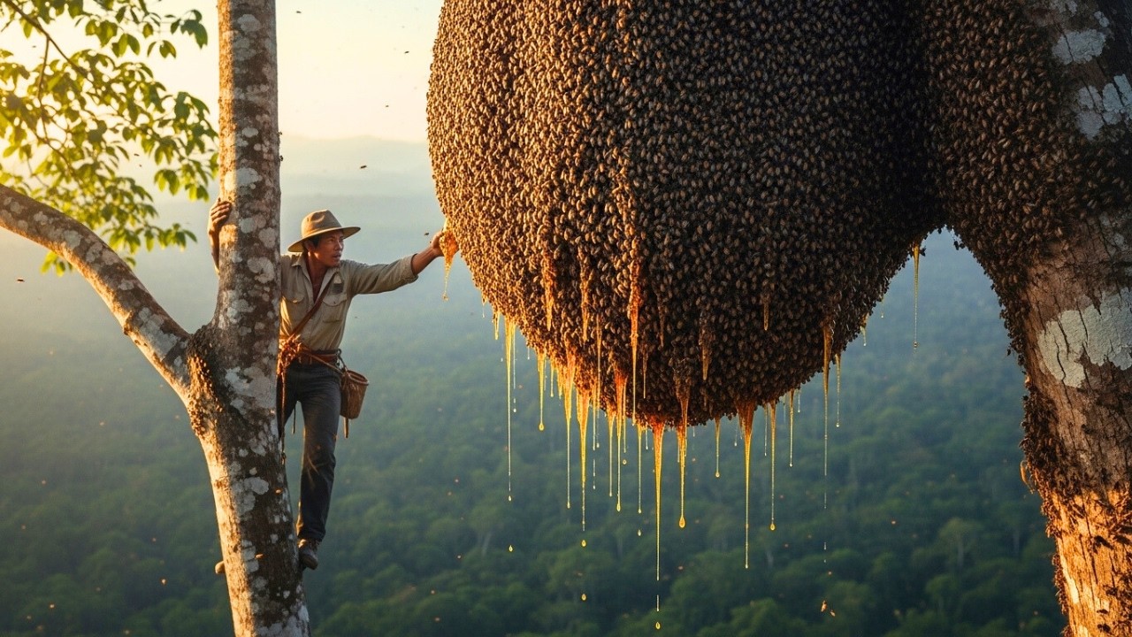 Tree Climbing Skills Without Fear Of Heights - 2026 Forest Honey Harvest