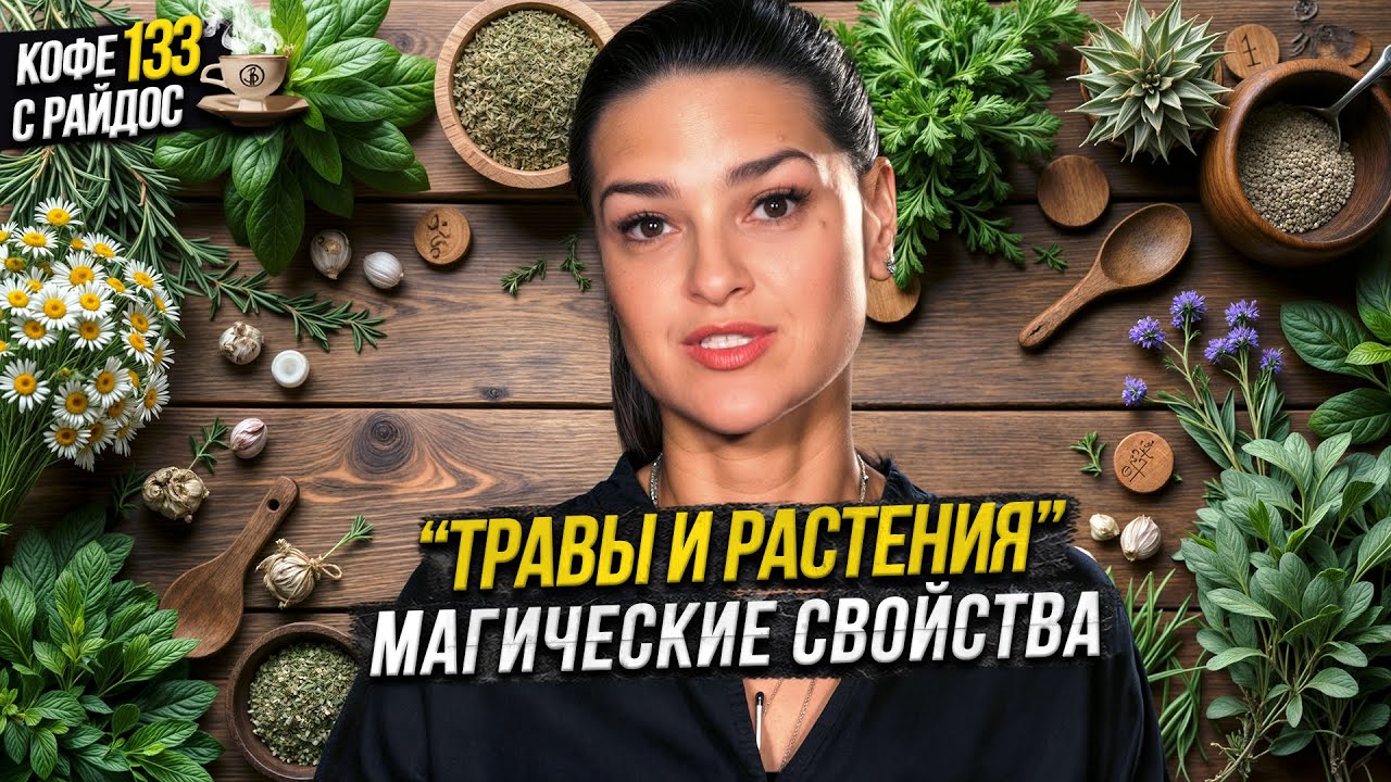 Травы, карма и женская энергия: как растения меняют судьбу? / Кофе с Райдос #133