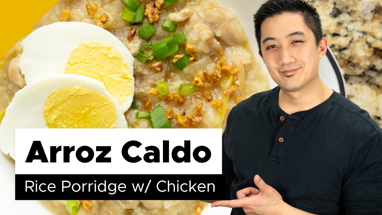 Arroz Caldo Recipe (Filipino Food)