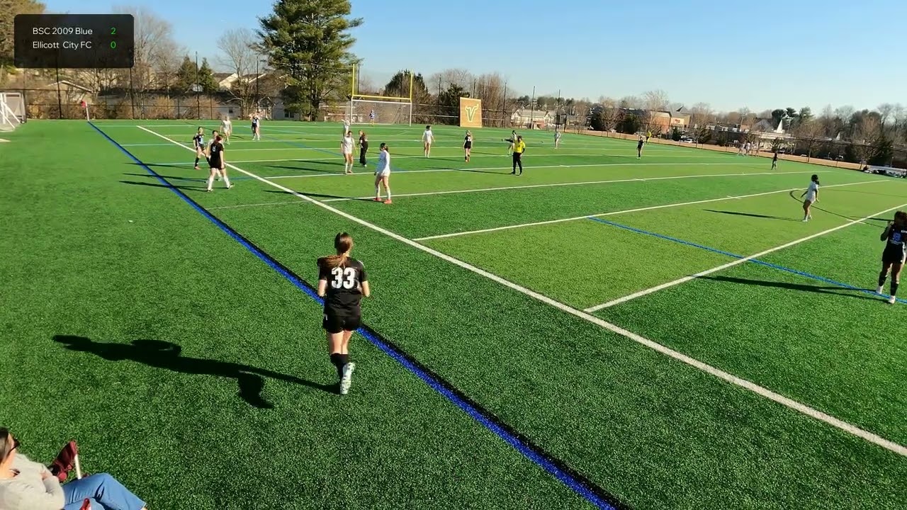 BSC 2009 Blue vs. Ellicott  City FC - Game Video