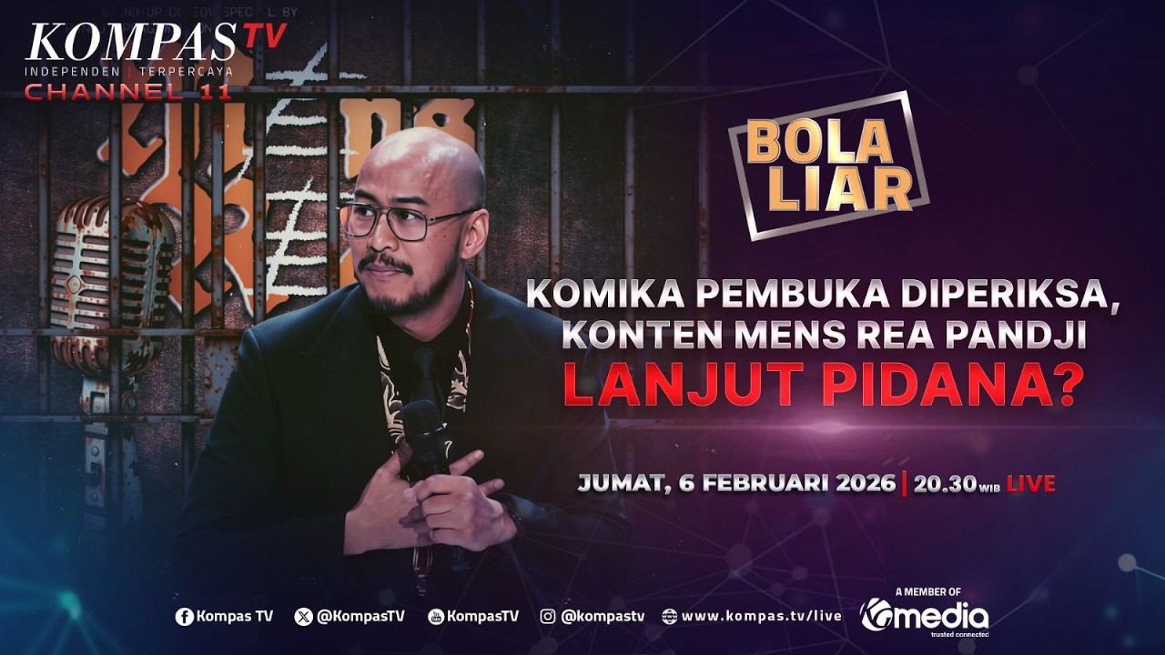LIVE - Komika Pembuka Diperiksa, Konten Mens Rea Pandji Lanjut Pidana? | BOLA LIAR