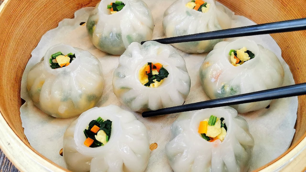 水晶包教程来了，不饧面不发面，晶莹剔透味道好，做法特简单
