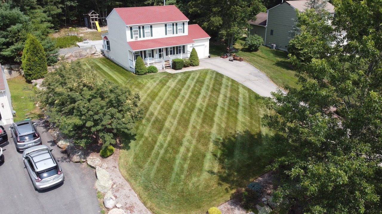 Cutting 11 lawns in 5 hours