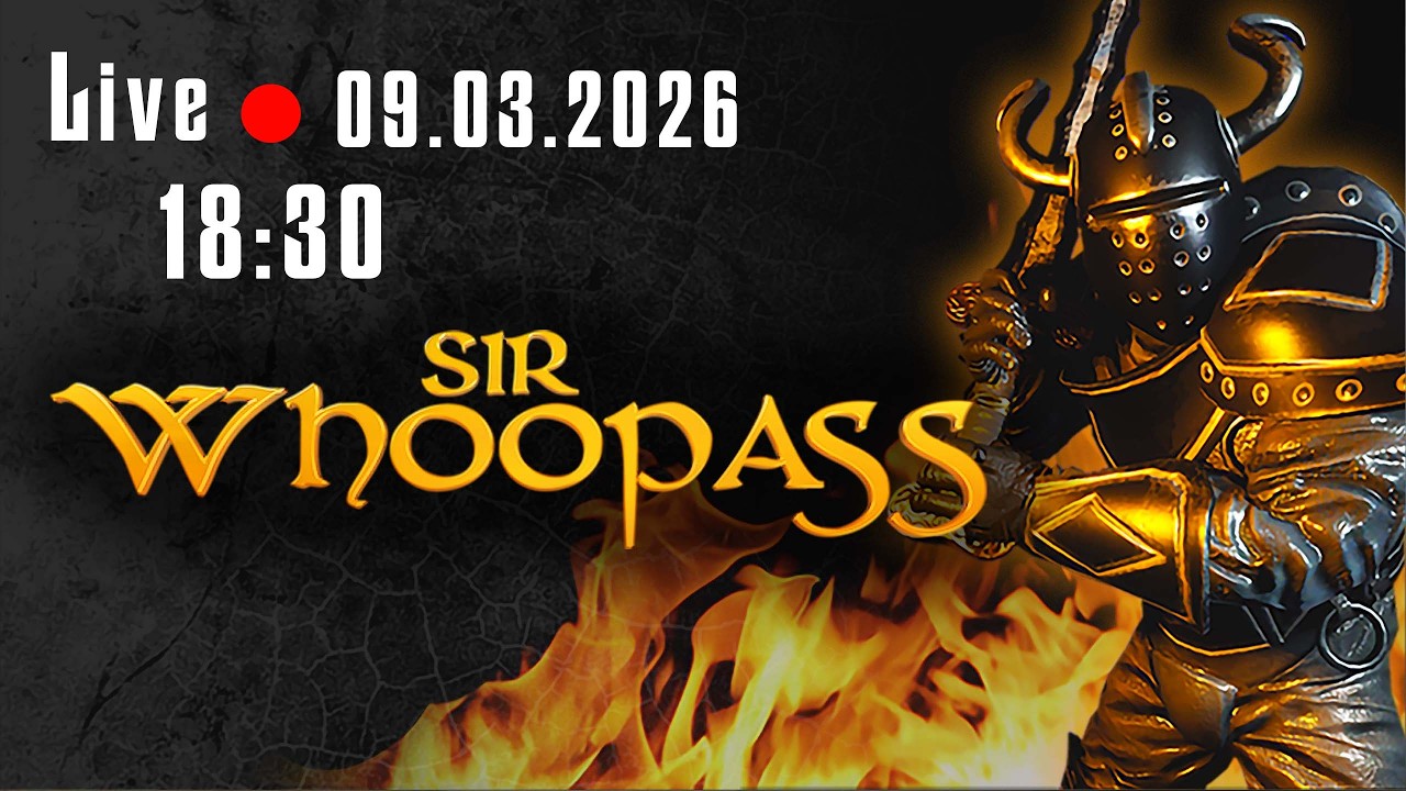 RPG? Debilny humor? Gramy! - Sir Whoopass™: Immortal Death (1000 gier na Steam) - 09.03.2026 - 18:30