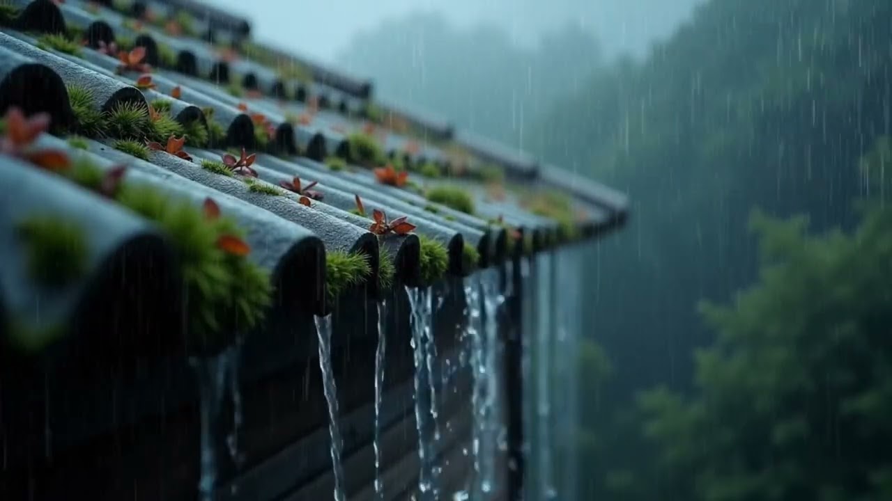 Quiet Rain for Stress Relief Sleep