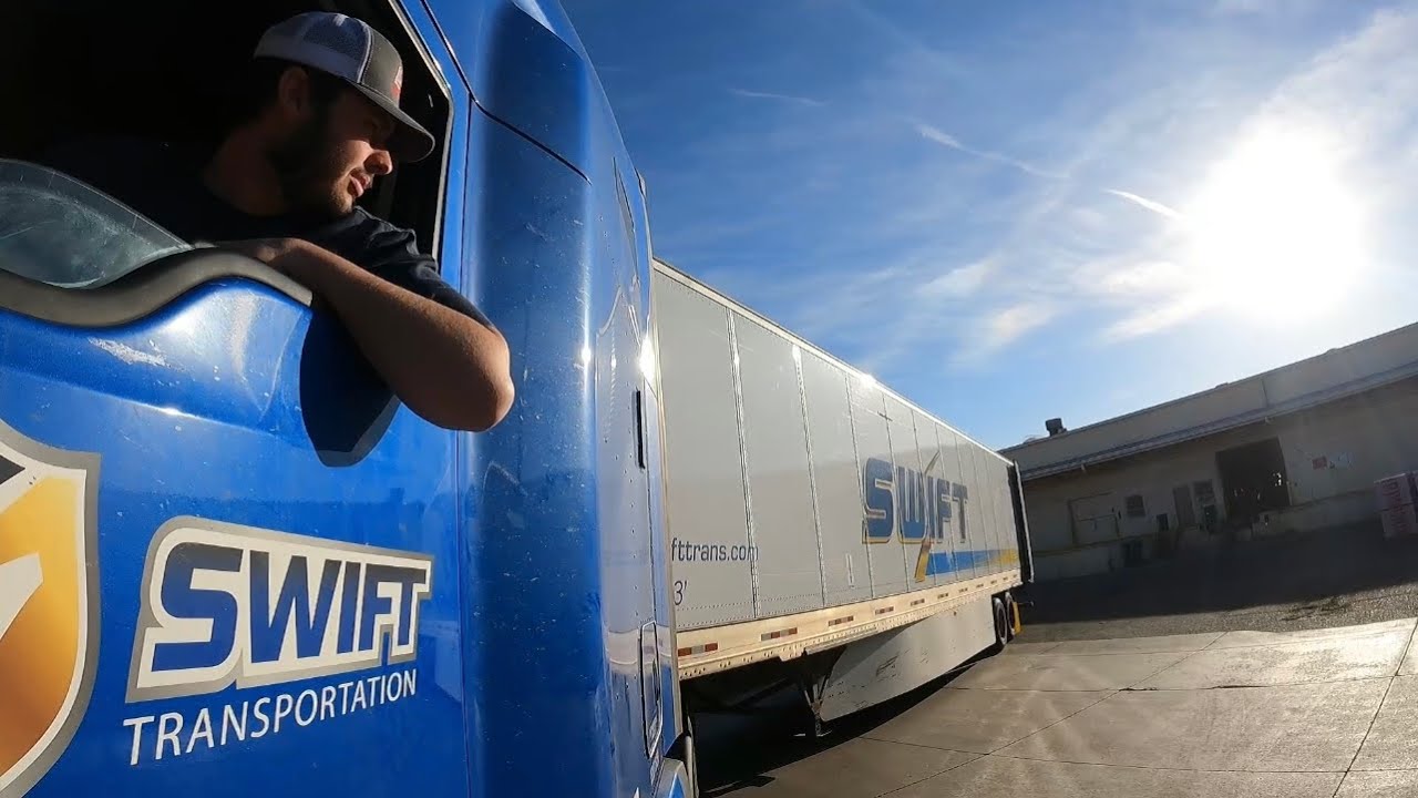 Груз длиной 800 миль до Колорадо | Swift Transportation | Жизнь дальнобойщика