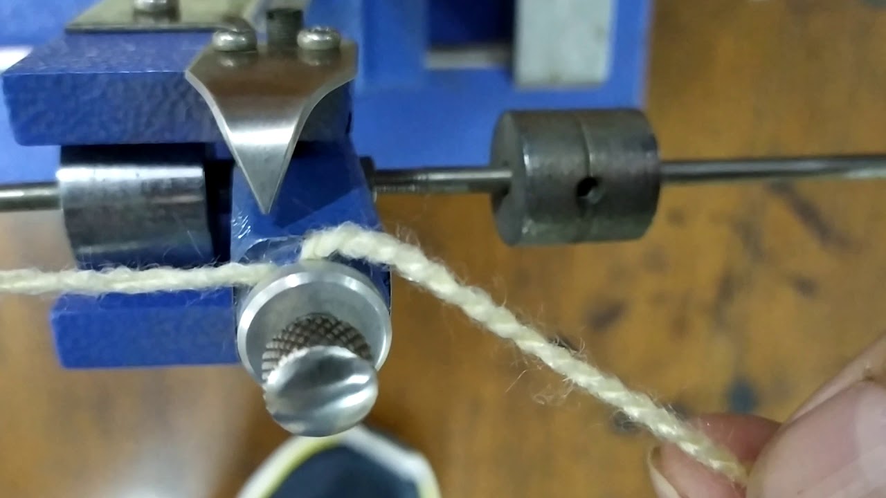 Experiment on Yarn Twist Measurment : Untwist & Re twist Method
