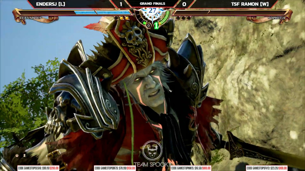 [Soulcalibur 6] Grand Finals - EndersJ (Cervantes) vs Ramon (Sophitia) - NLBC 191