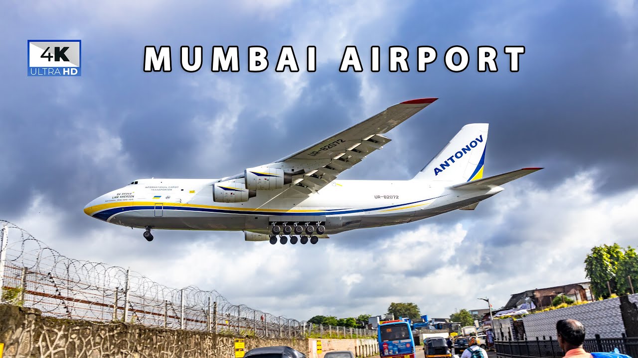 Mumbai Airport | Close shots | Mumbai Plane Spotting | Plane Spotting 2024 | MEGA Compilation 4K UHD