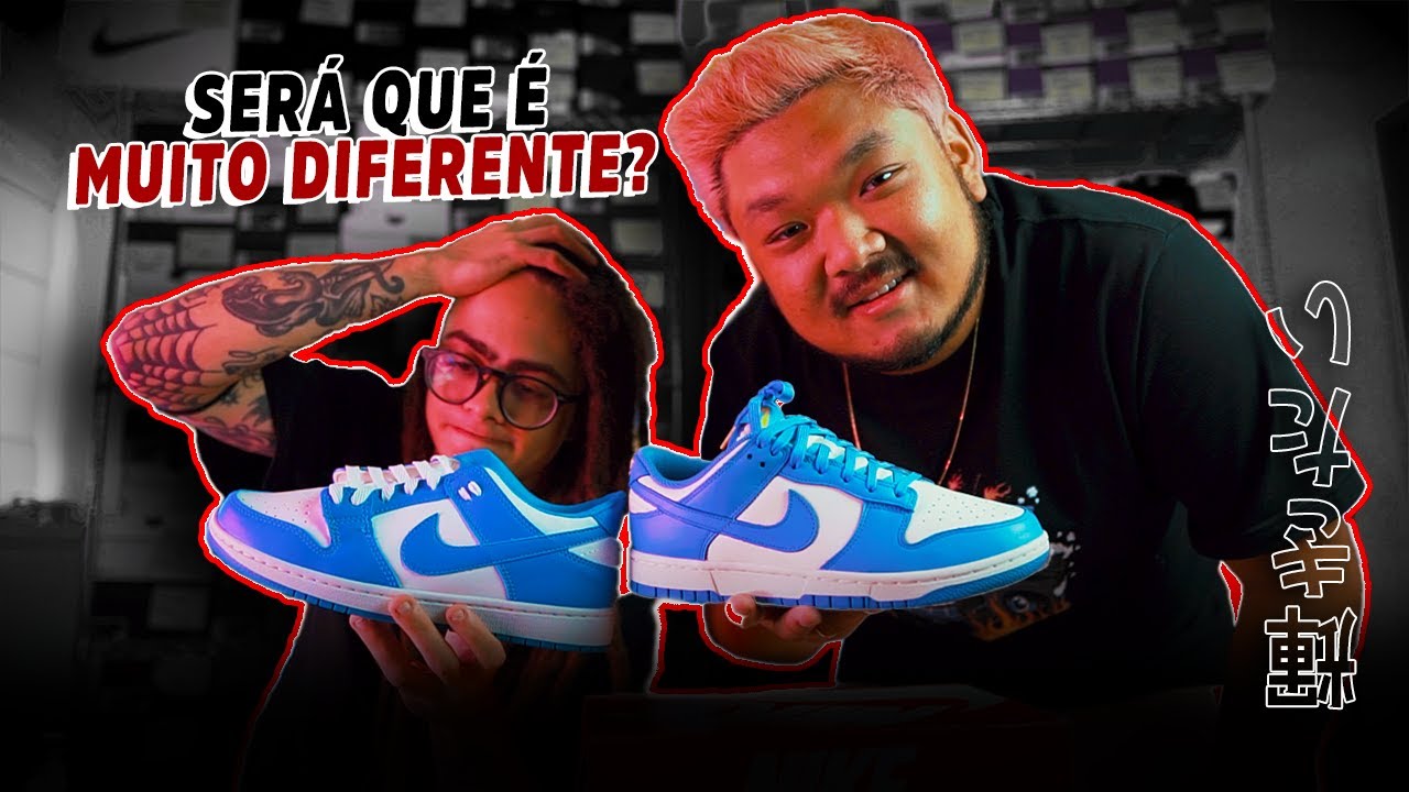 REAL VS FAKE #02 - COMPRAMOS UM DUNK NA SHOPEE POR 50 REAIS X ORIGINAL (DUNK LOW COAST)