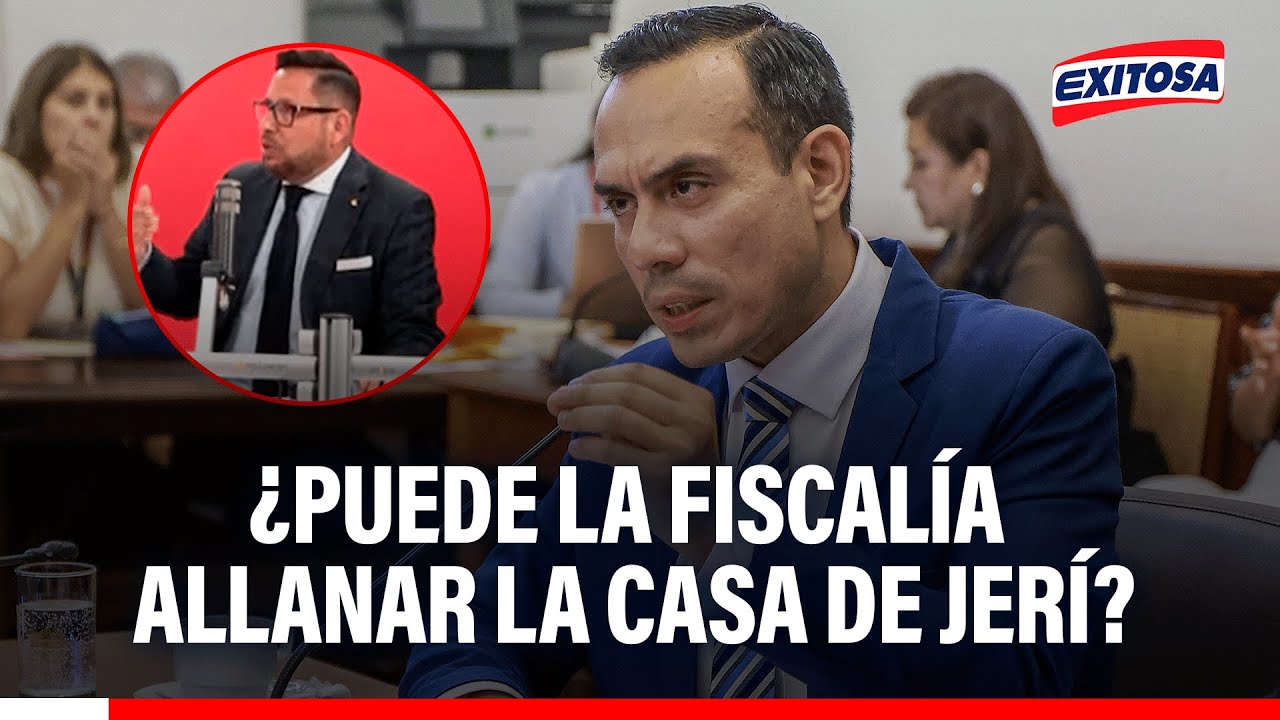 🔴🔵José Jerí: ¿Puede la Fiscalía allanar el inmueble del presidente como ocurrió con Dina Boluarte?