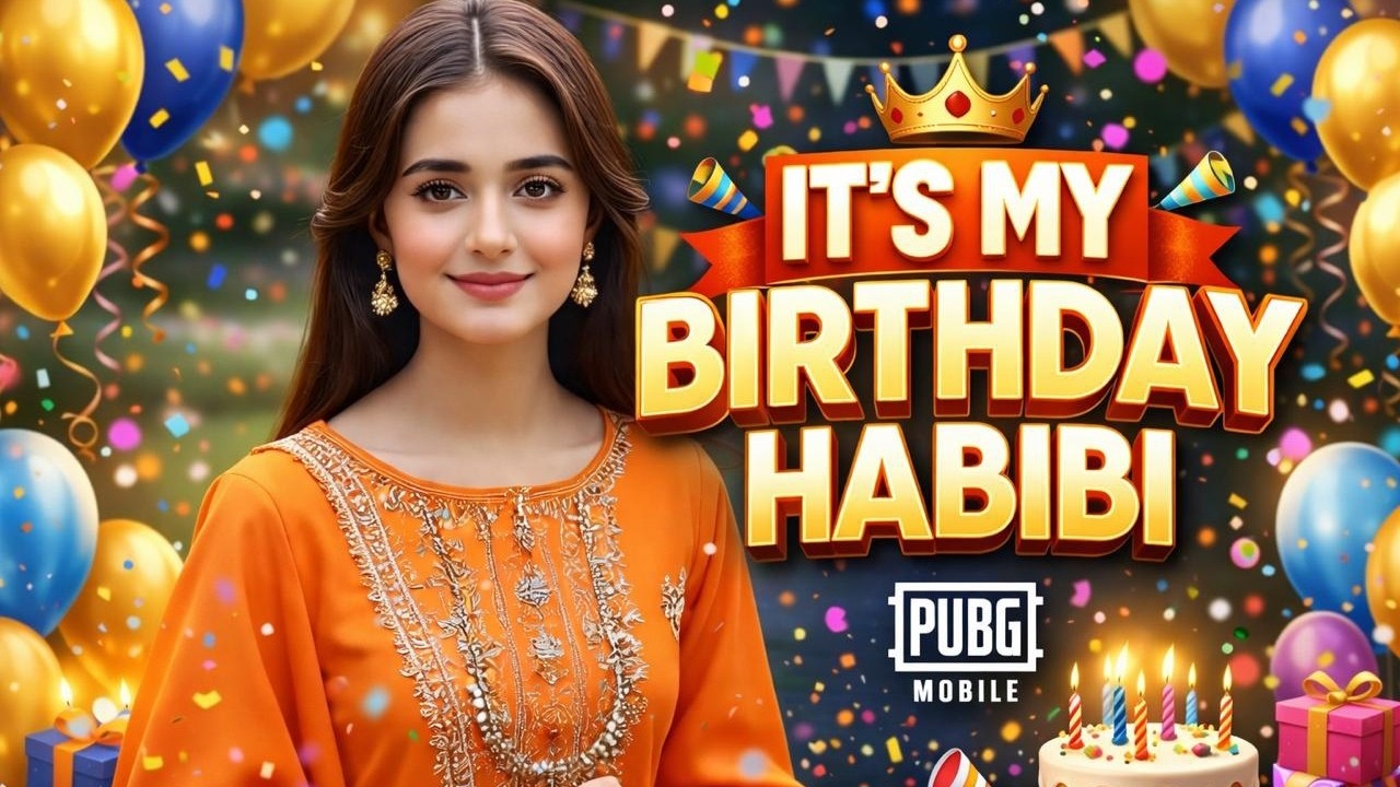 It's MY BIRTHDAY HABIBI 🎀 ✨ | PUBG MOBILE LIVE