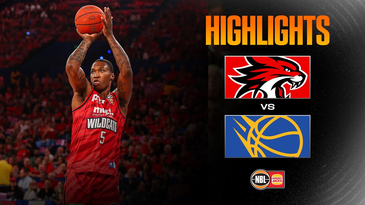 Perth Wildcats vs. Brisbane Bullets - Game Highlights - Round 21 , NBL26