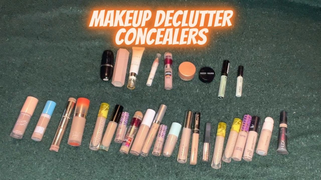 Makeup Declutter | Concealer Declutter 2022