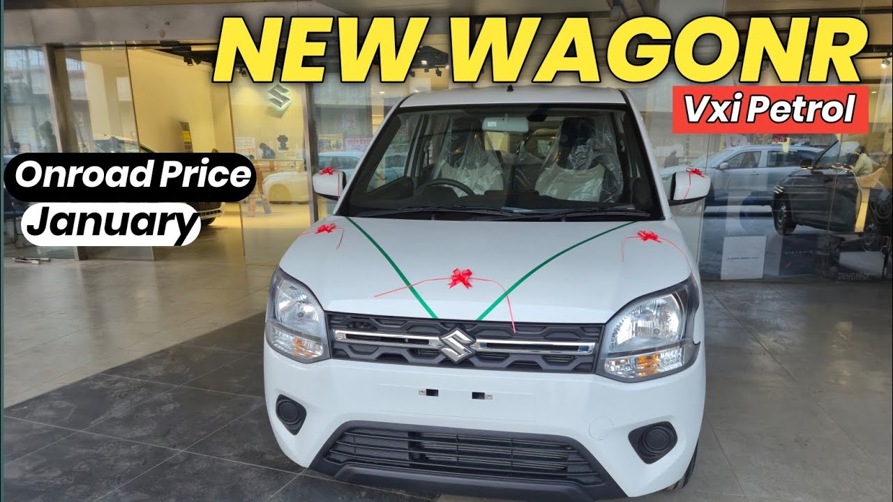 2026 Maruti WAGONR Vxi petrol Onroad price MEERUT