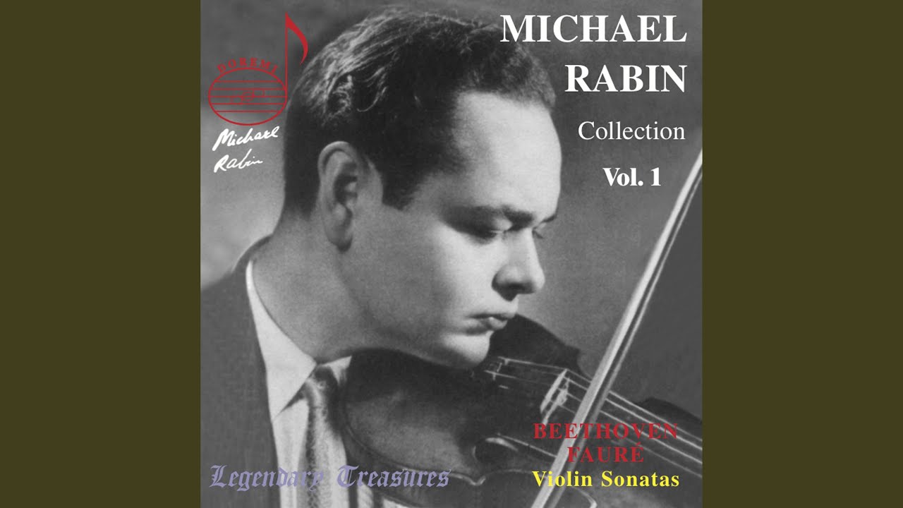 Violin Sonata No. 1 in A Major, Op. 13: II. Andante