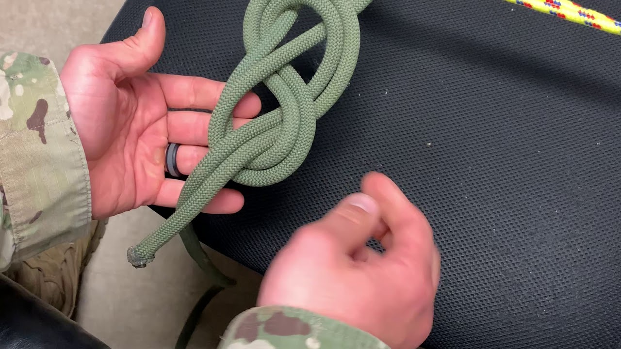 Sapper Knots Tutorial: Figure of Eight Retrace