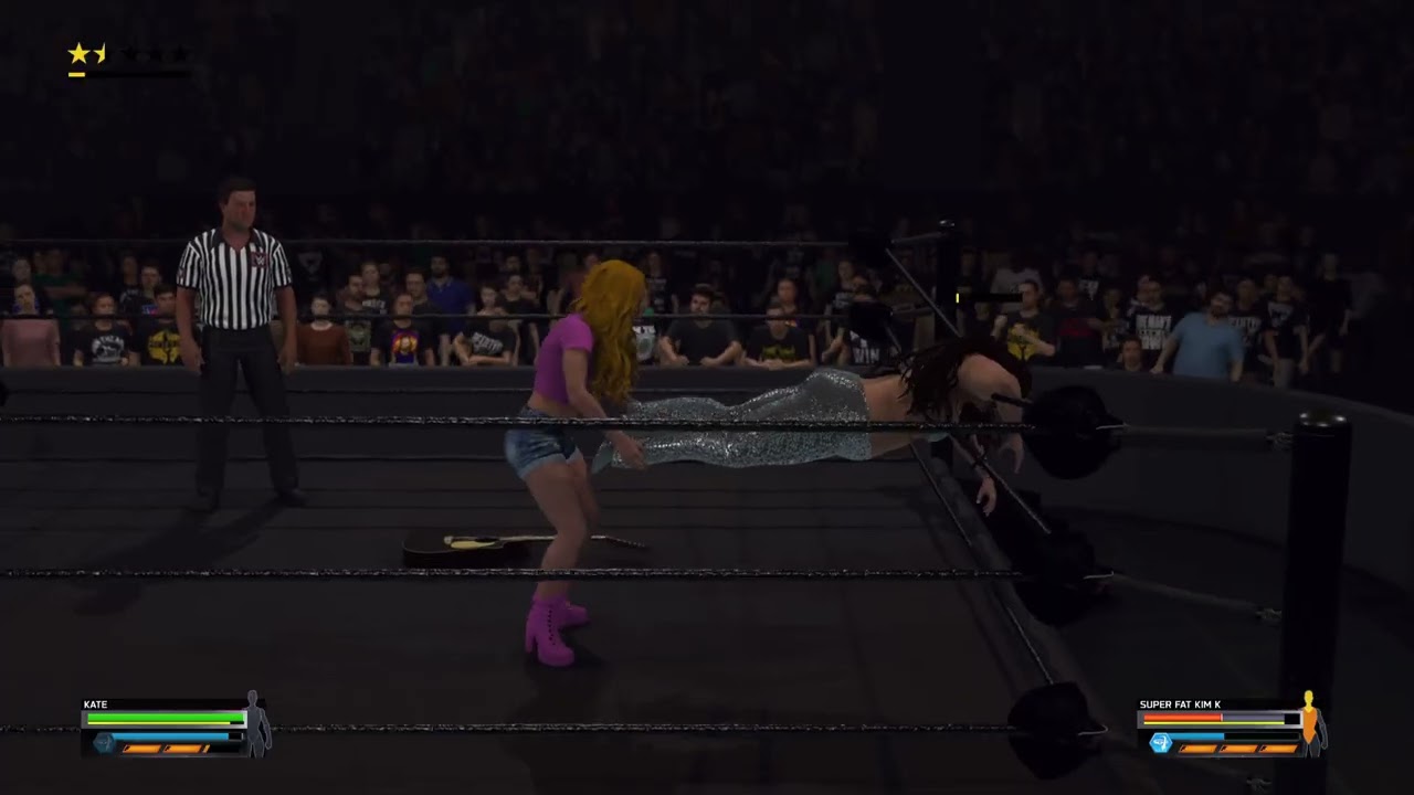 WWE 2K25: Kate Low blow Death To Kim Kardashian Parts 3