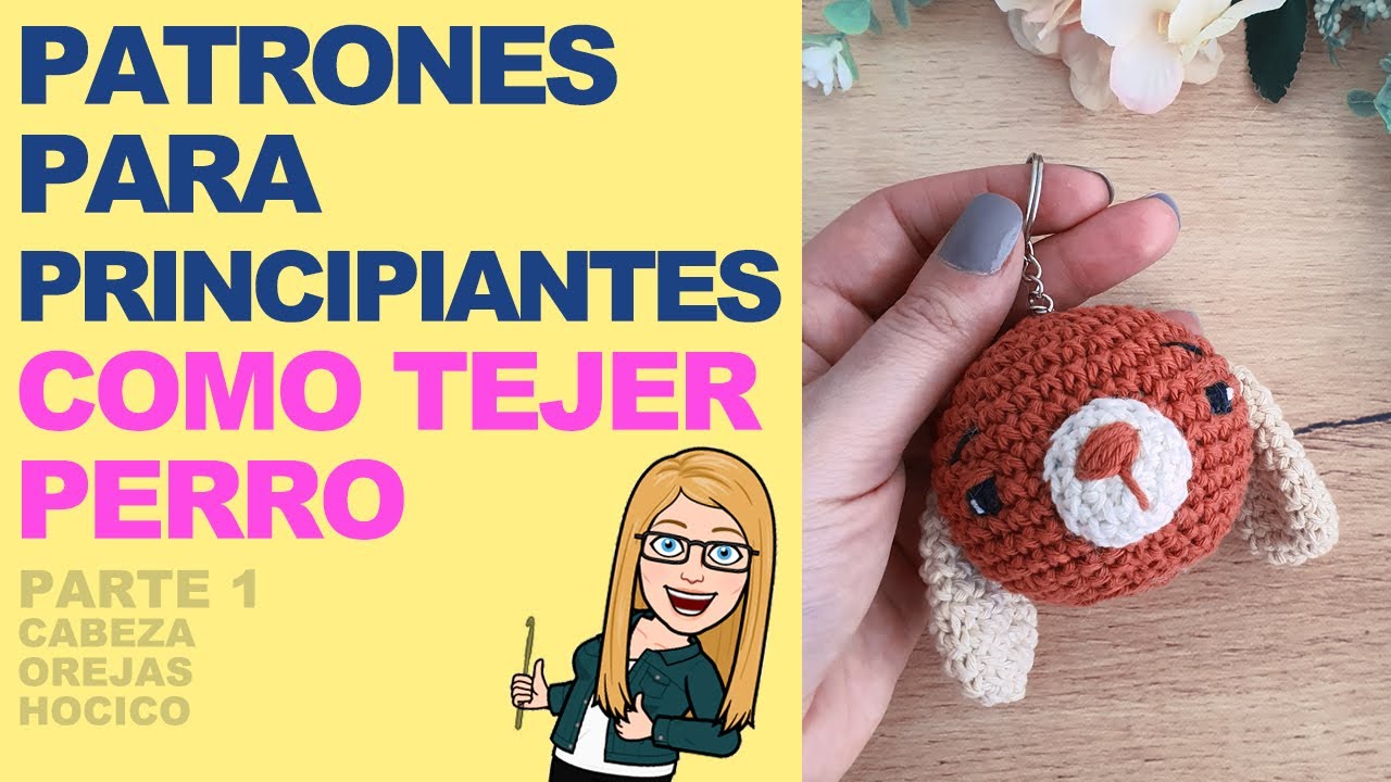 Amigurumis para PRINCIPIANTES paso a paso en ESPAÑOL  - PERRITO para principiantes - PARTE 1