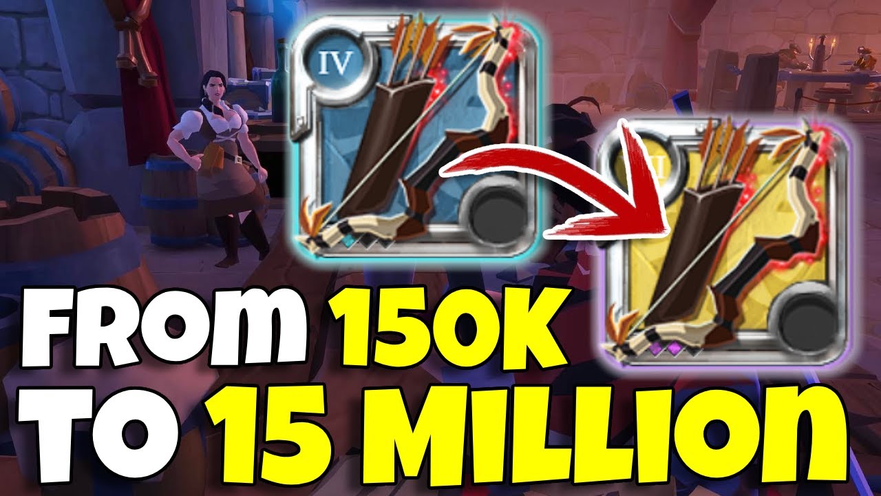 How I Turned 150K Into a 15M Set in 6 Hours! | Albion Online |