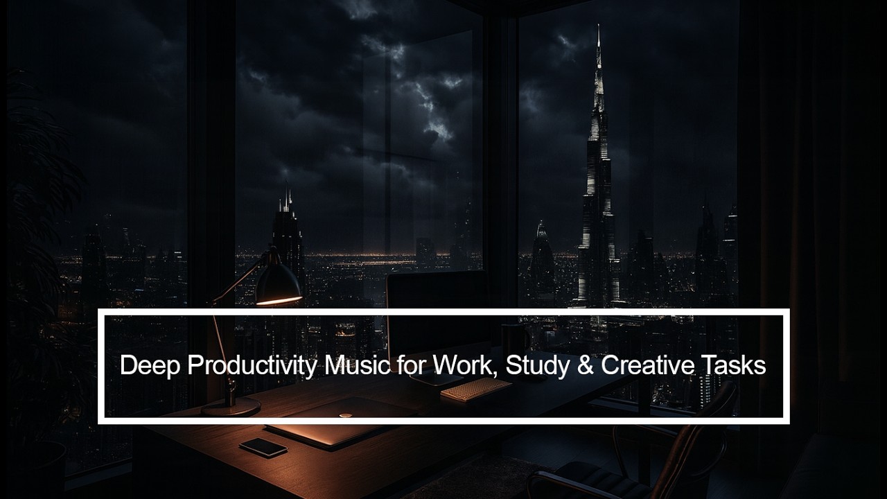 Focus Flow &mdash; Deep Productivity Music for Work, Study & Creative Tasks - Calm Electronic for Focus