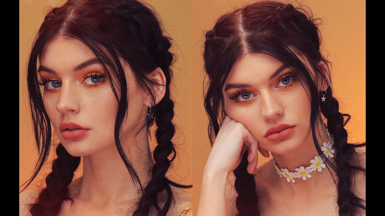 Orange Juice Makeup Tutorial | MicaelaKBeauty