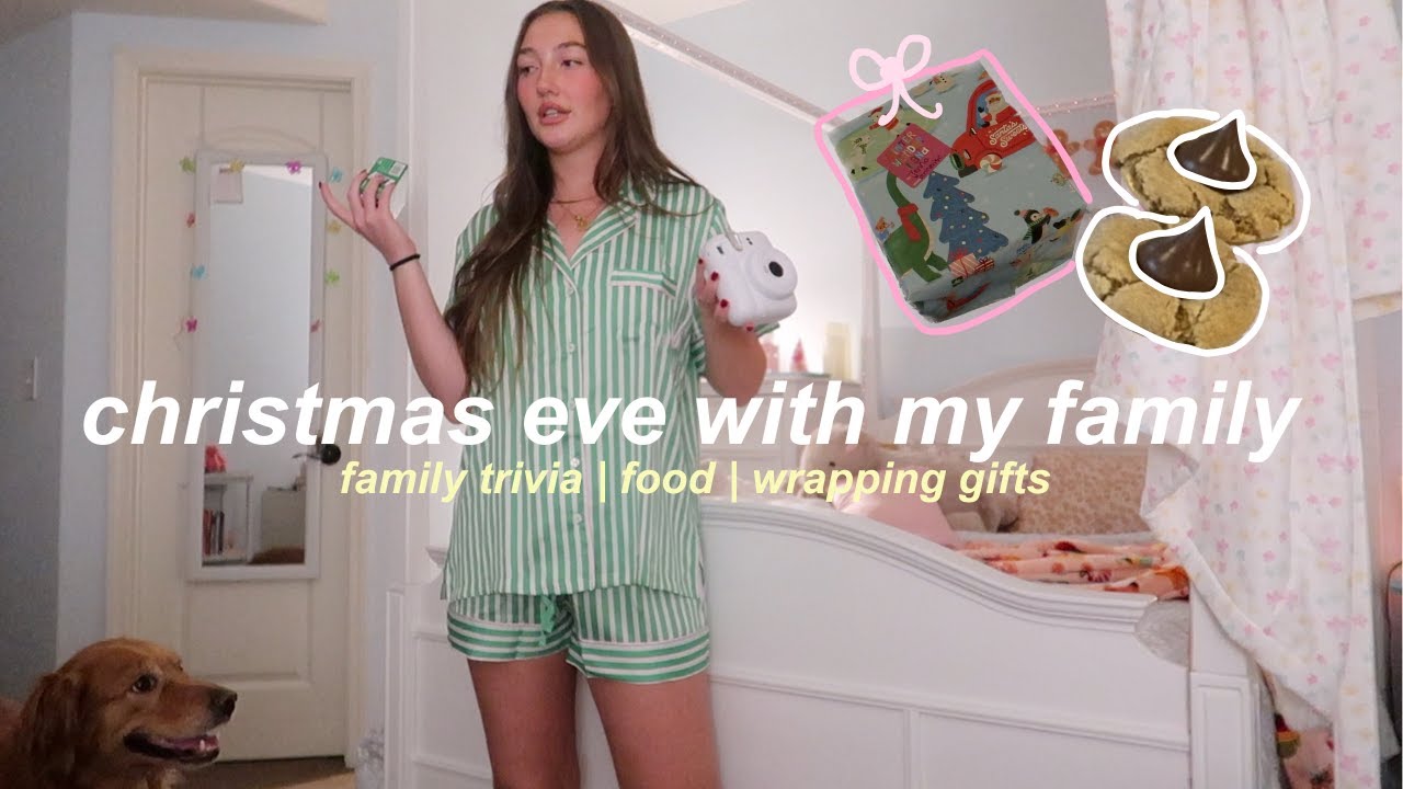 christmas eve with my family | vlogmas day 24