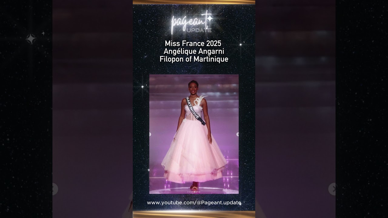 Ang&eacute;lique Angarni-Filopon, 34, crowned Miss France Dreams have no age.  #MissFrance #MissFrance2025