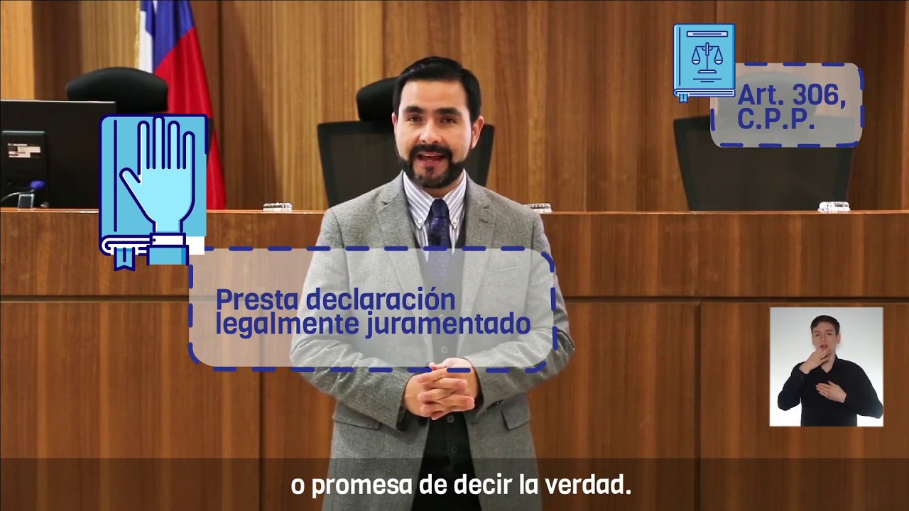 Derechos de los testigos en una audiencia de juicio oral