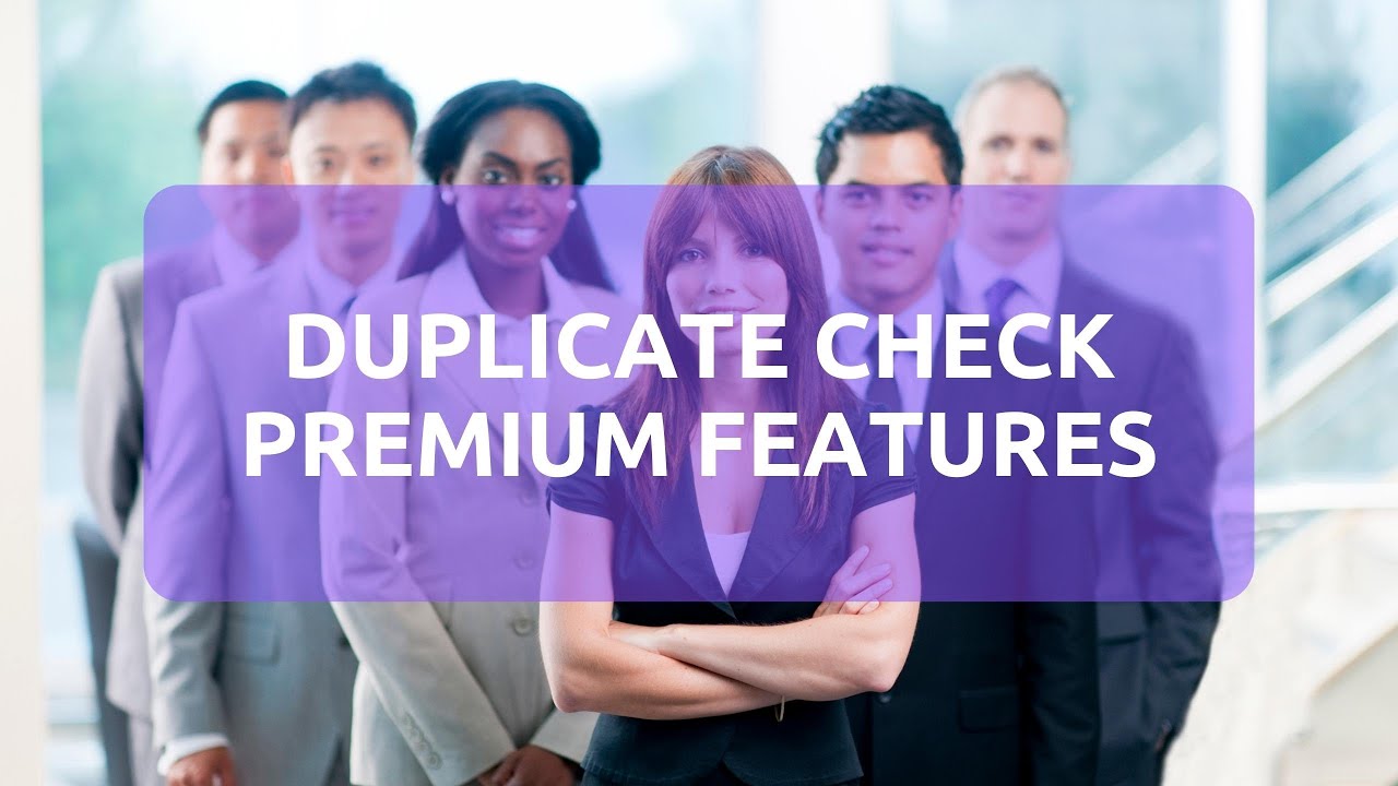 Plauti Deduplicate - Premium Features