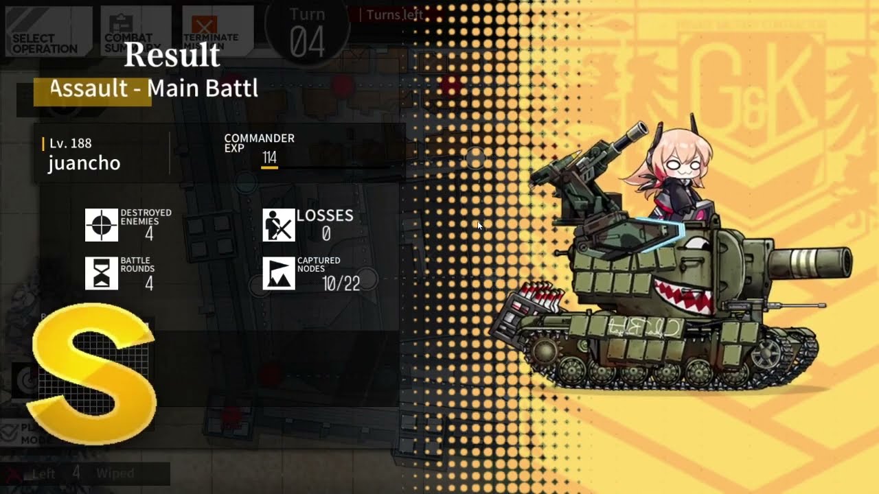 Girls' Frontline - Trying out the new Gray Zone Crystallized difficulty (Tanks/Mech too)